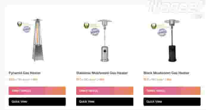 Gas Mushroom Heaters Electric Patio Heaters