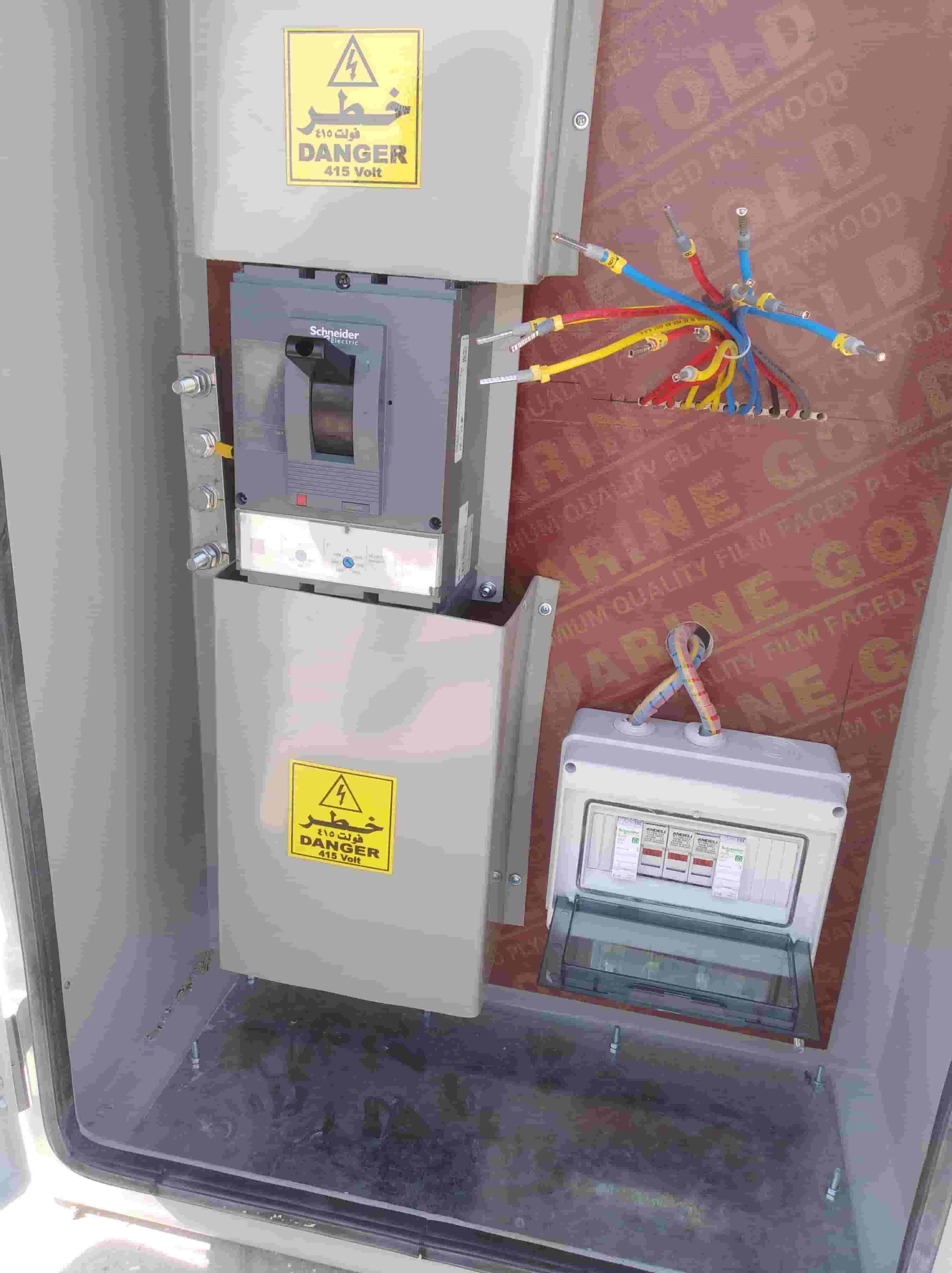 We do all types of electrical equipment