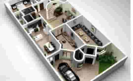 For rent a villa under construction 