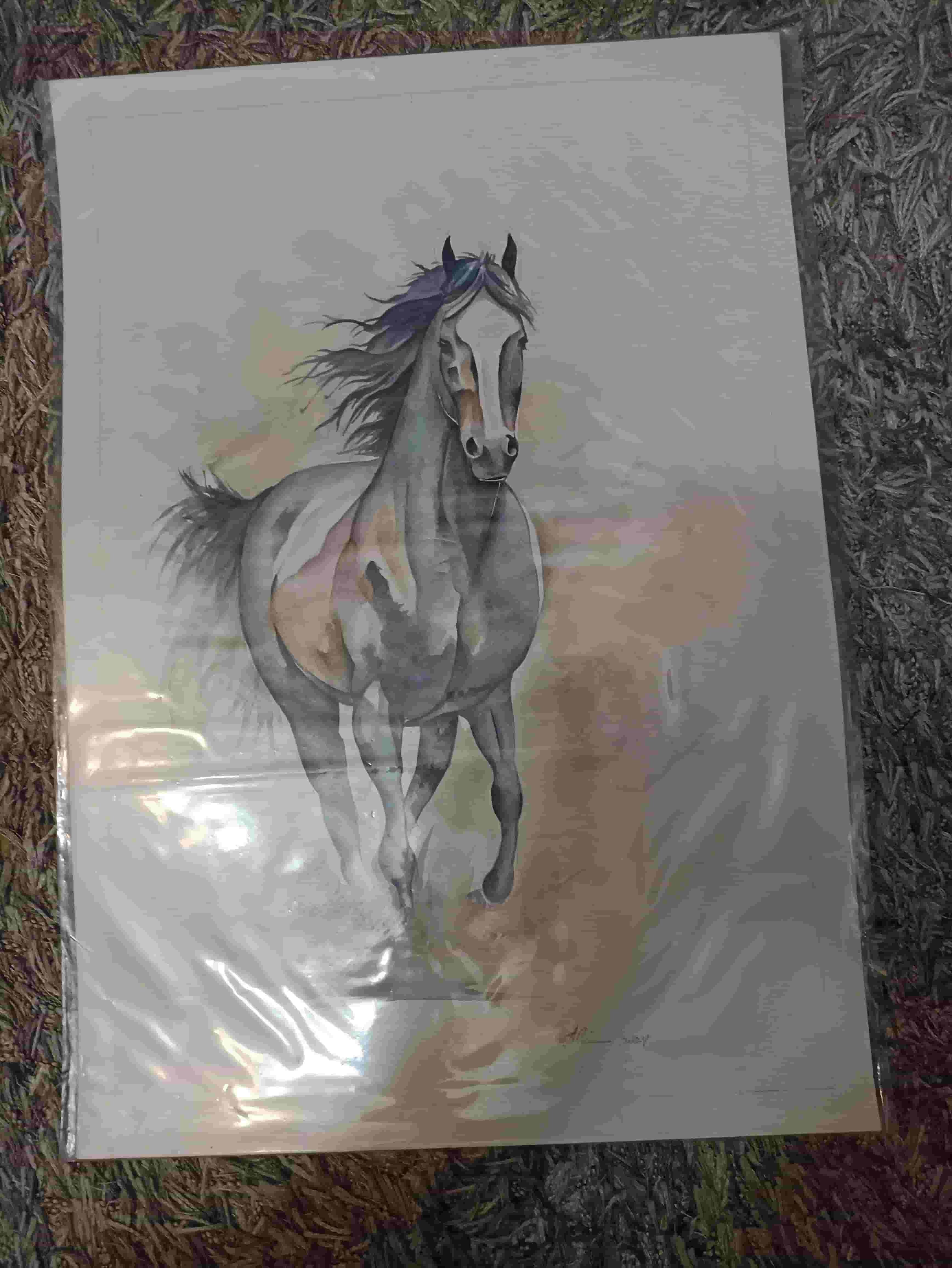 Hand-painted oil paintings not printed