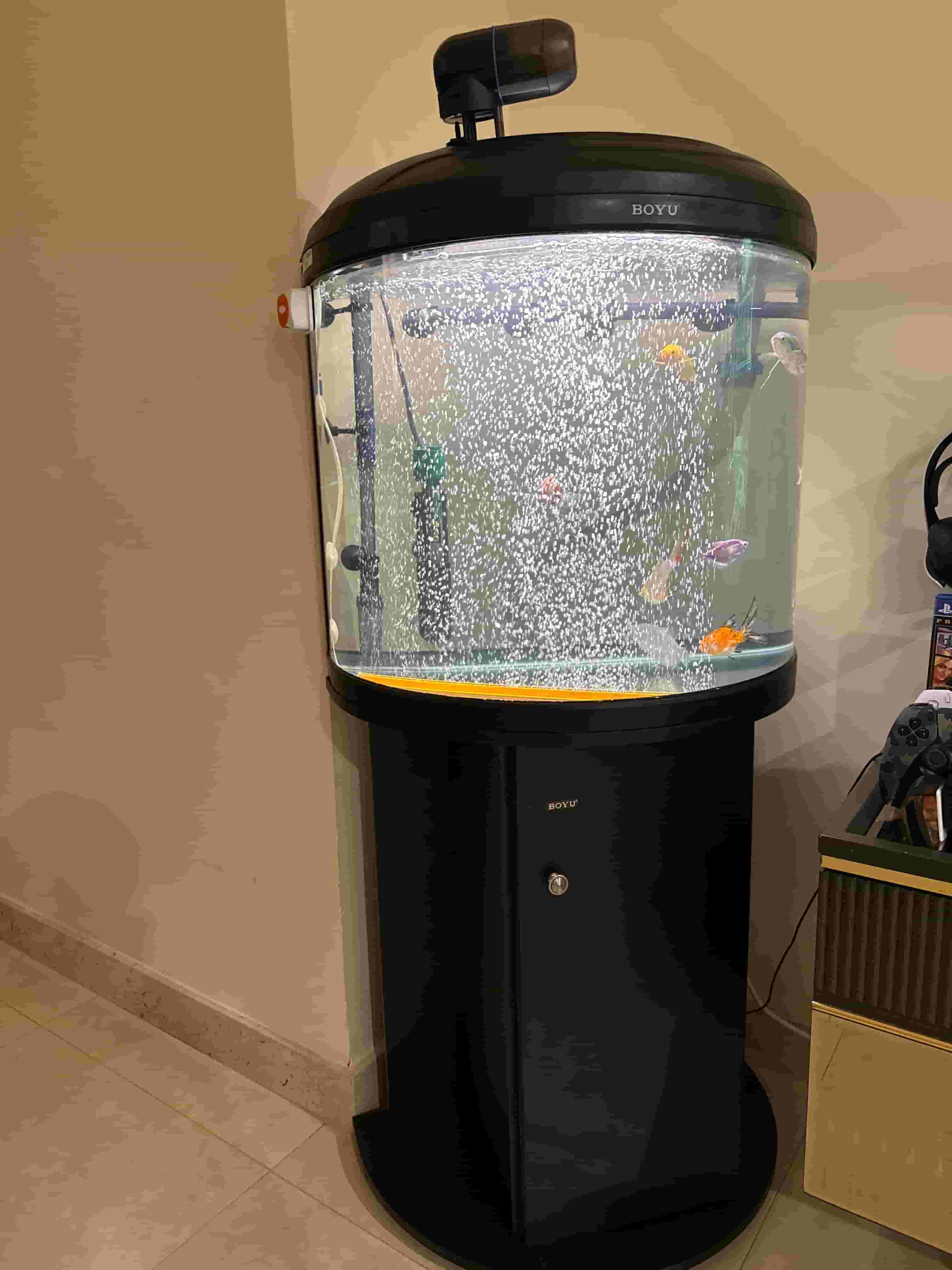 For sale a complete fish tank with all its items