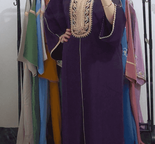 Moroccan jalabiya and kandurat