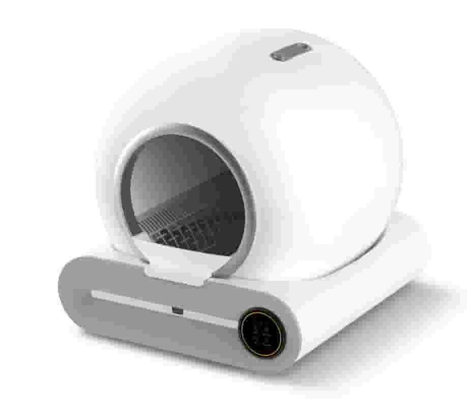 Smart cat litter device that works automatically 