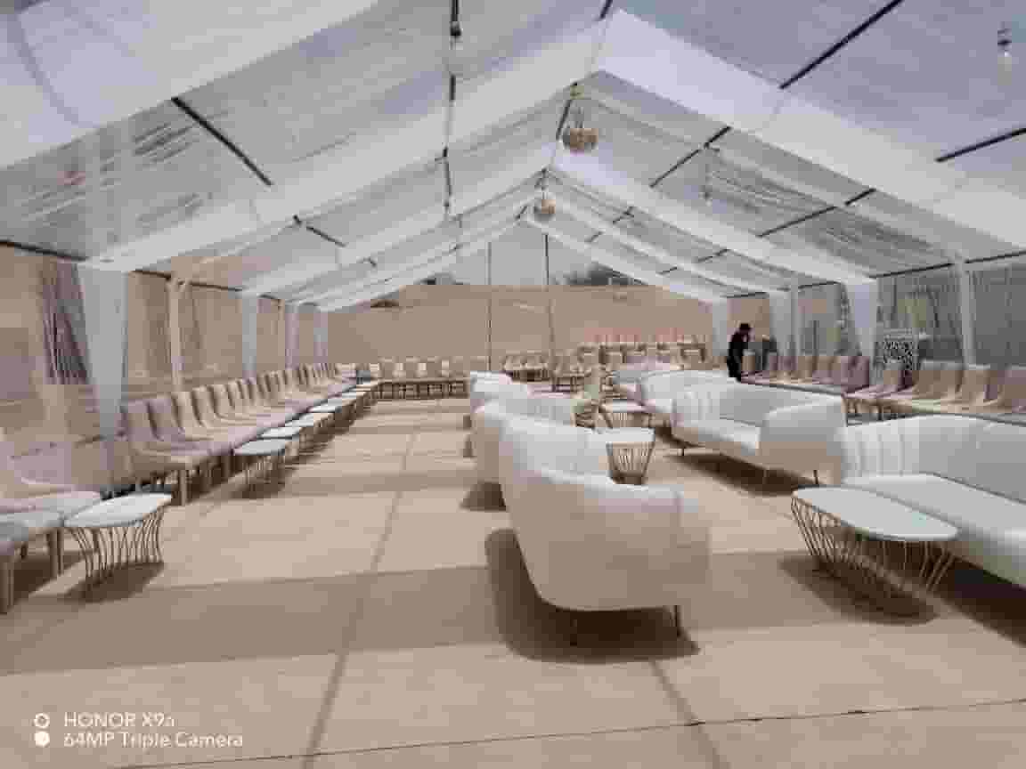 Star tents for events