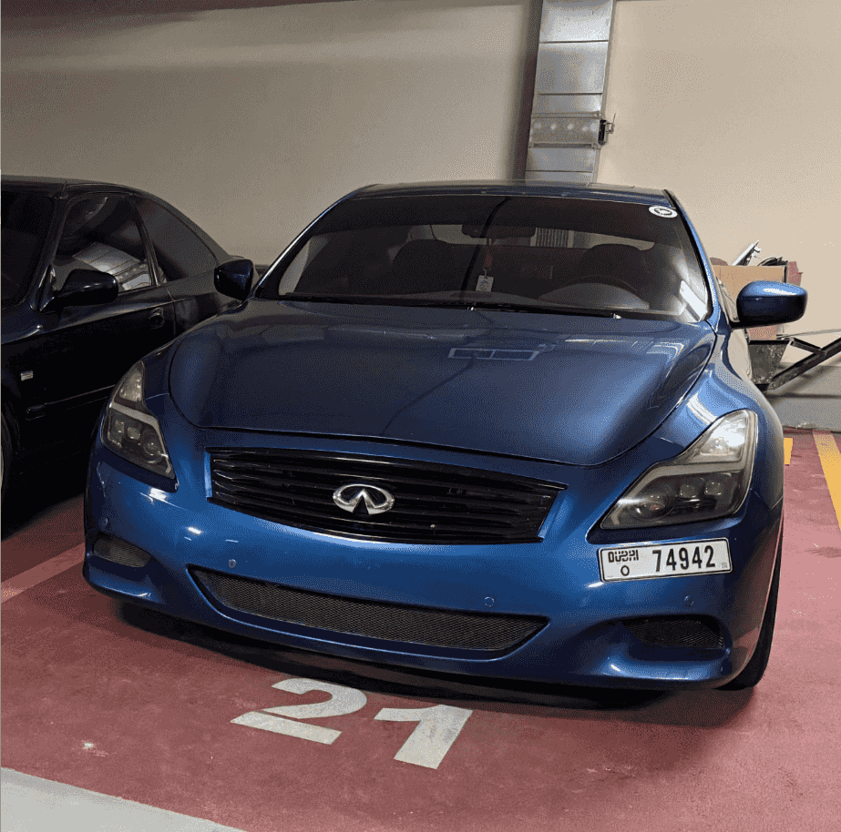 Infiniti G37s coupe model 2008