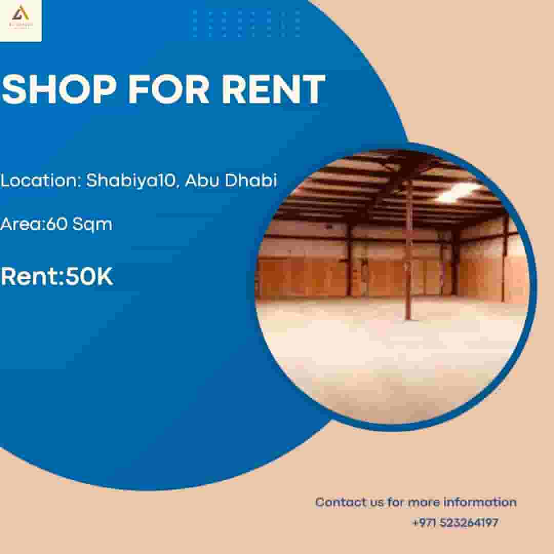Shop for Rent