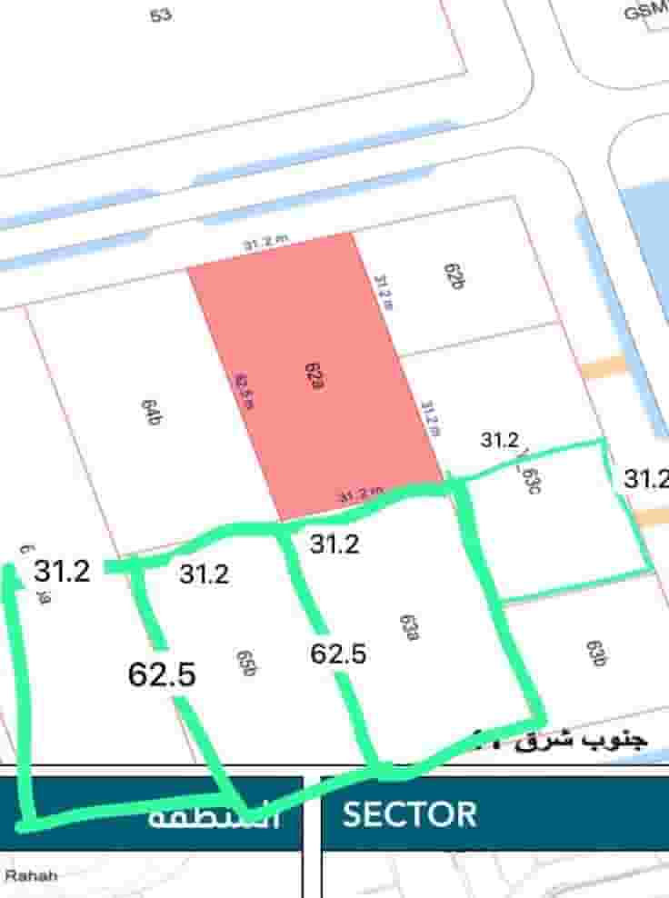 Land for sale in Khalifa A residential